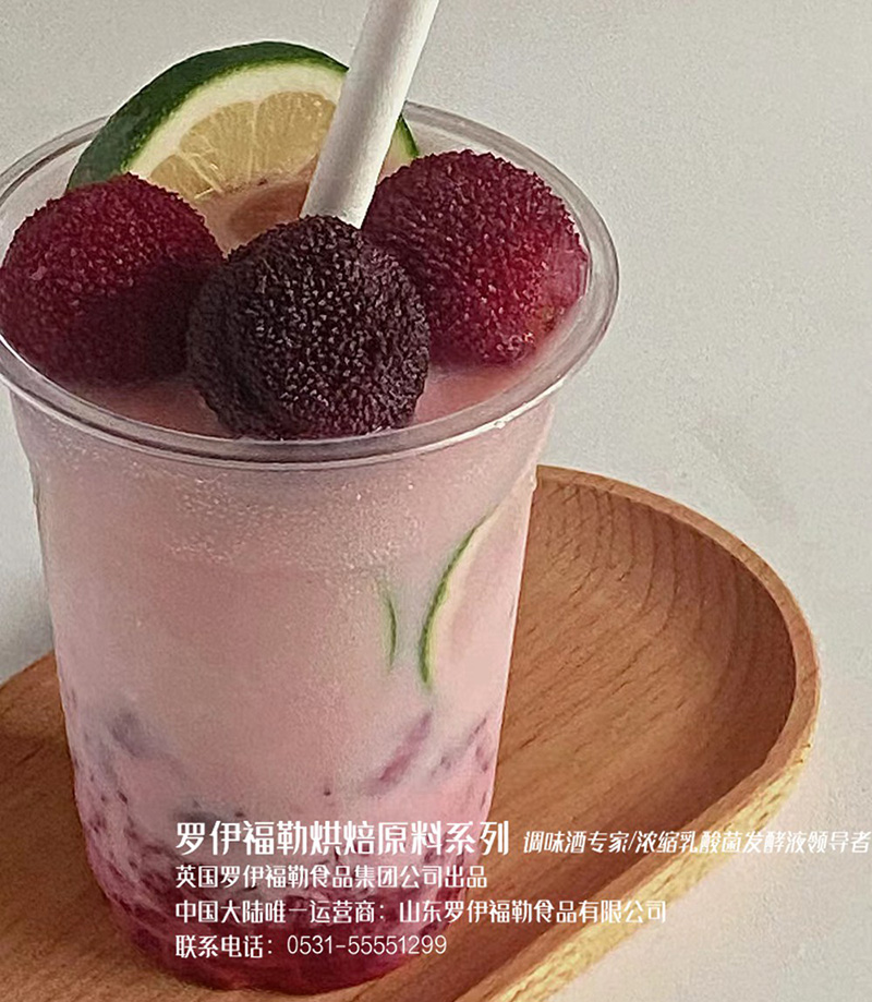 高被浓缩乳酸菌，搭配各种水果，轻松制作水吧爆款饮品